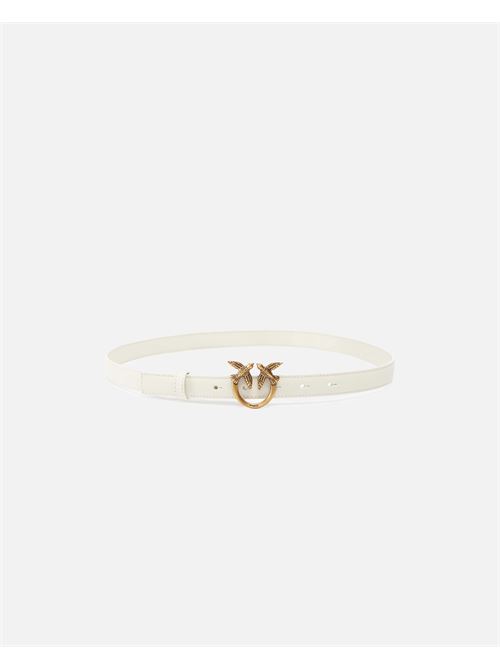 cintura sottile love birds in pelle 2cm Pinko | 100143 A0F1Z14Q